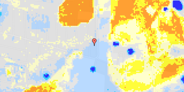 Ekstrem regn på Plutovej 10