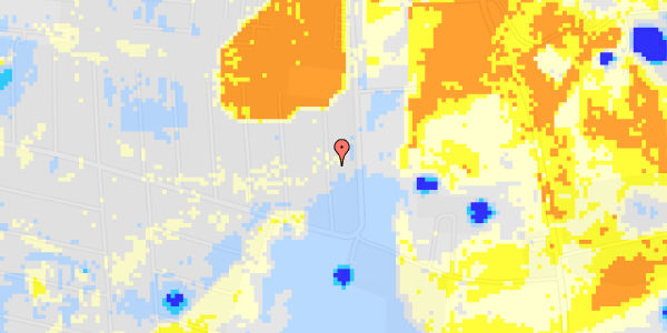 Ekstrem regn på Plutovej 16