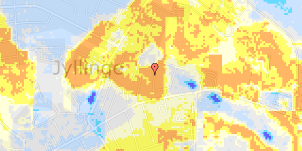 Ekstrem regn på Skovvej 17