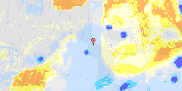 Ekstrem regn på Spraglehøjvej 2