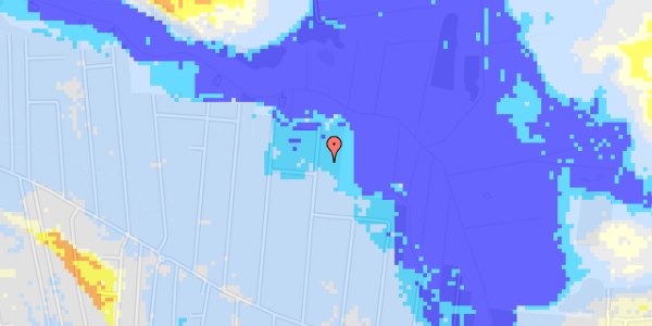 Ekstrem regn på Storkevej 34