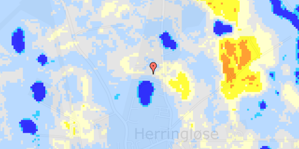 Ekstrem regn på Søvænget 8