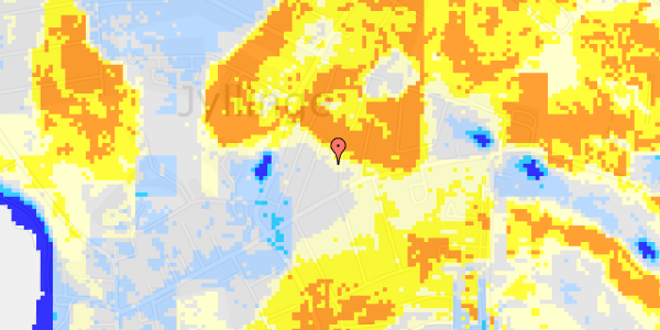 Ekstrem regn på Ørnevej 16