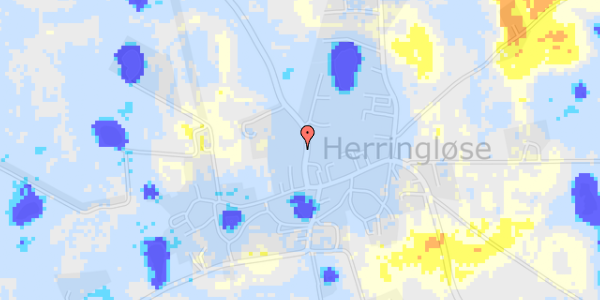 Ekstrem regn på Østrupvej 5