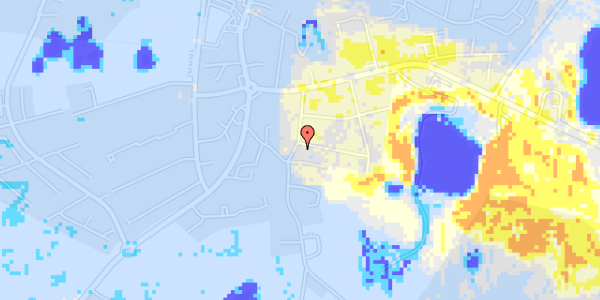 Ekstrem regn på Elmevej 7