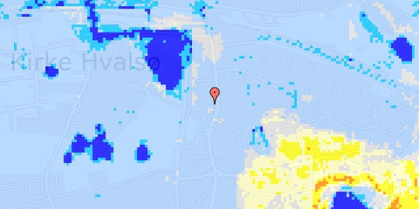 Ekstrem regn på Hovedgaden 36