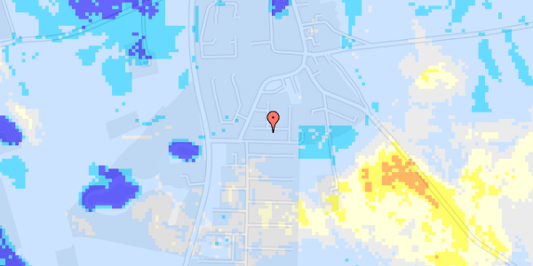 Ekstrem regn på Mandøvej 5