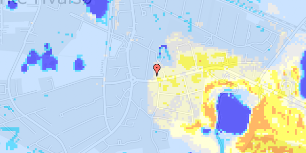 Ekstrem regn på Roskildevej 5