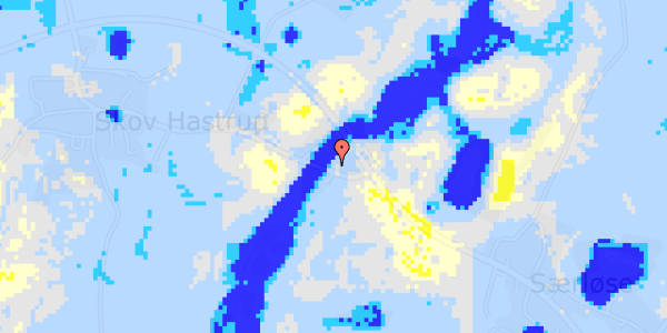 Ekstrem regn på Skovhastrupvej 29