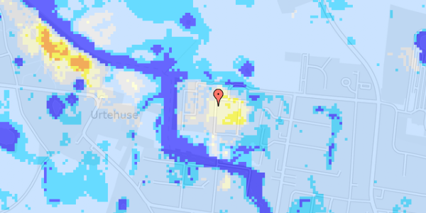 Ekstrem regn på Stensager 12