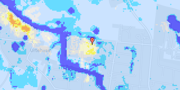 Ekstrem regn på Stensager 23