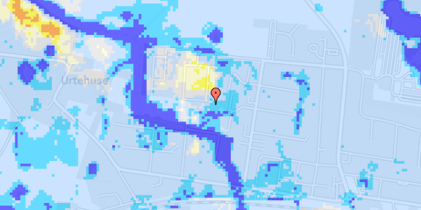 Ekstrem regn på Stensager 28