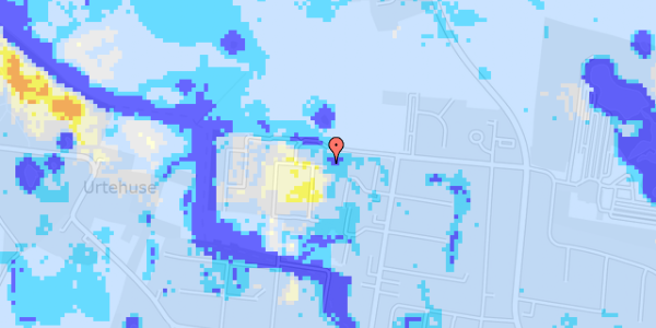 Ekstrem regn på Stensager 44