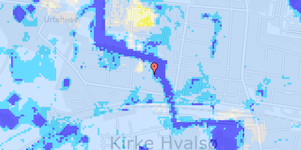 Ekstrem regn på Traneparken 20, 1. th