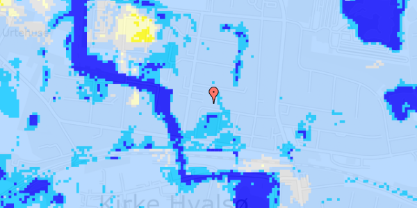 Ekstrem regn på Vestergade 16