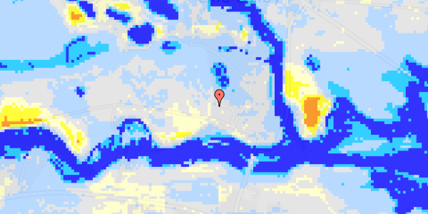 Ekstrem regn på Bakkeledet 13