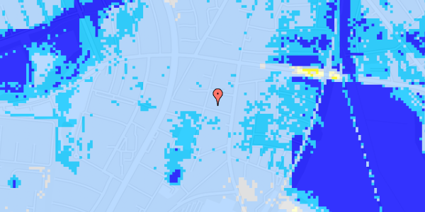 Ekstrem regn på Becksvej 11