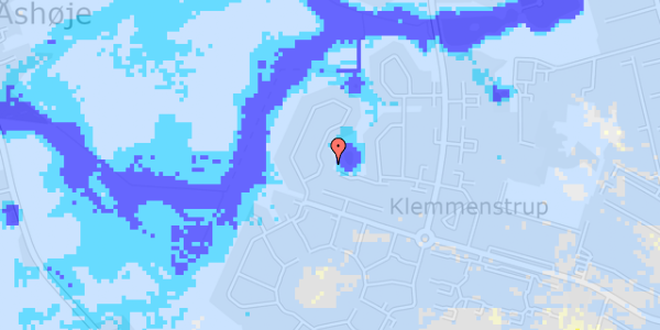 Ekstrem regn på Grønnekildevej 37