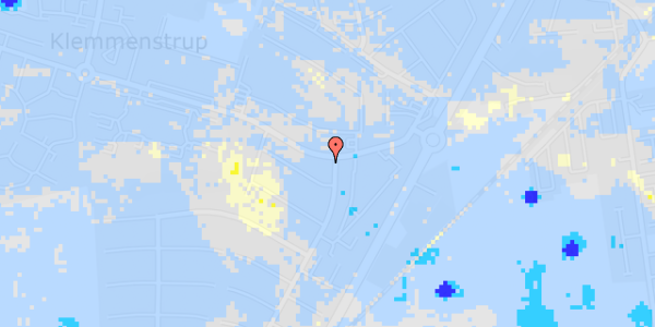 Ekstrem regn på Jyllandsvej 2