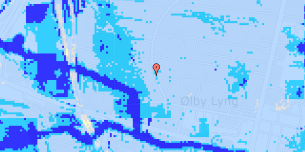 Ekstrem regn på Nylandsvej 13