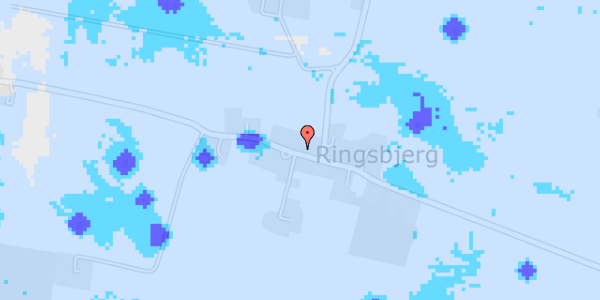 Ekstrem regn på Ringsbjergvej 36