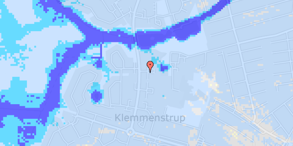 Ekstrem regn på Søsvinget 211, . th