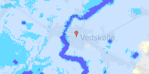 Ekstrem regn på Vedskøllevej 48