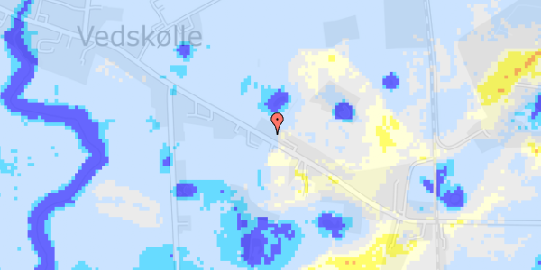 Ekstrem regn på Vedskøllevej 85