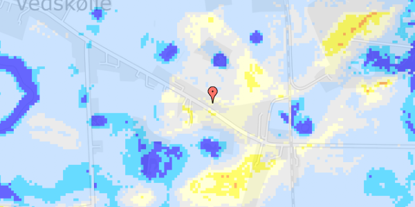 Ekstrem regn på Vedskøllevej 103