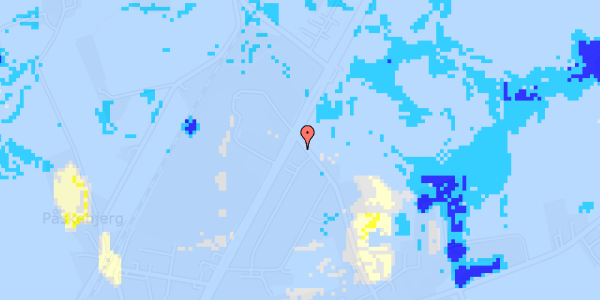 Ekstrem regn på Åhmansvej 2B