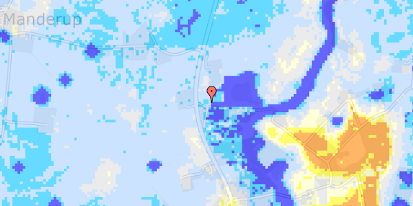 Ekstrem regn på Bregnetvedvej 39B