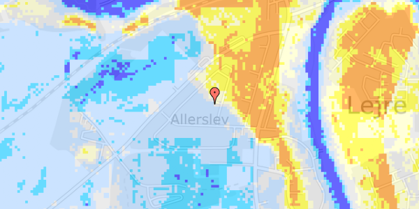 Ekstrem regn på Dyssegårdsvej 9A