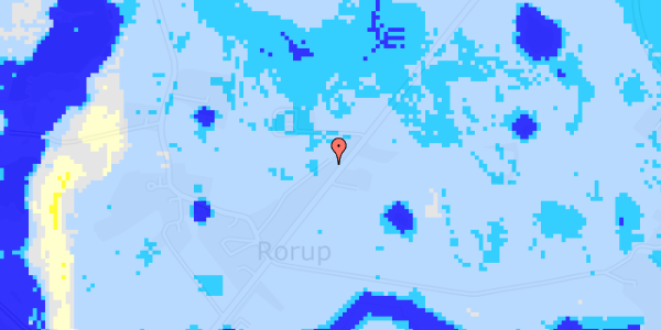 Ekstrem regn på Engvejen 16