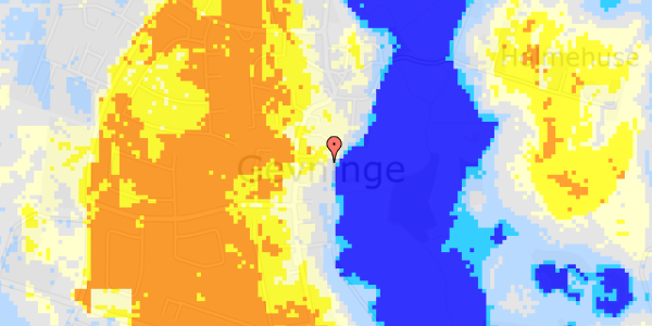 Ekstrem regn på Gevninge Bygade 40A