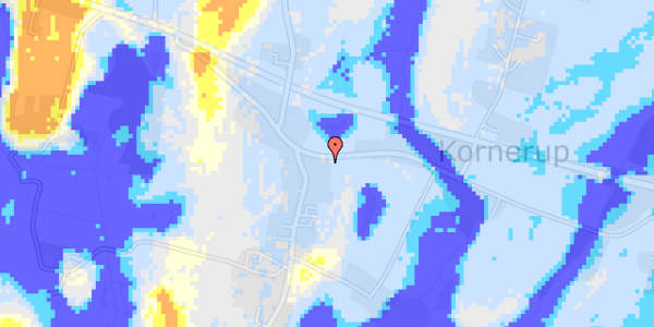 Ekstrem regn på Kornerup Landevej 26