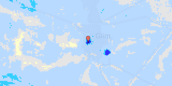 Ekstrem regn på Glimvej 13