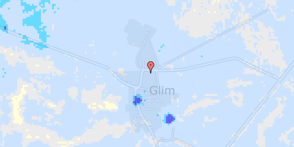 Ekstrem regn på Glimvej 38