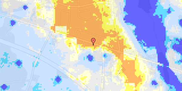 Ekstrem regn på Lindenborgvej 139