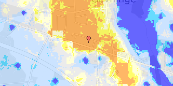 Ekstrem regn på Lindenborgvej 164