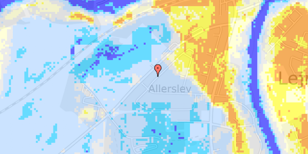 Ekstrem regn på Holmegårdsvej 5