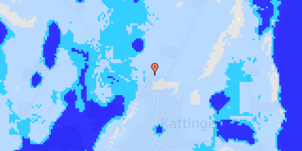 Ekstrem regn på Kattingevej 29