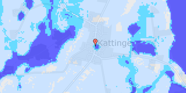 Ekstrem regn på Kattinge Bygade 16B