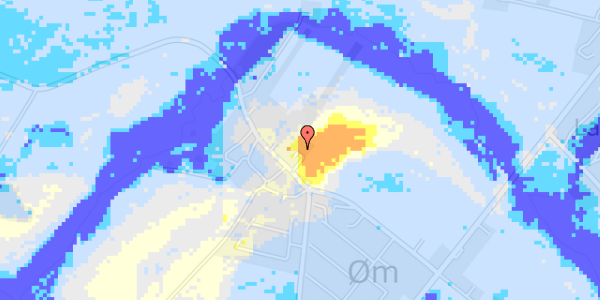 Ekstrem regn på Klostergårdsvej 38