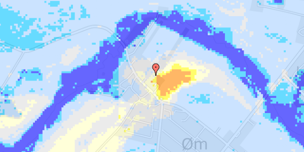 Ekstrem regn på Klostergårdsvej 42