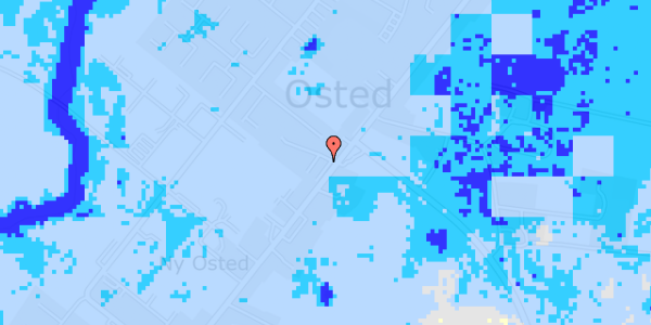 Ekstrem regn på Landmandslyst 1