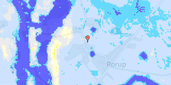 Ekstrem regn på Rorupvej 28