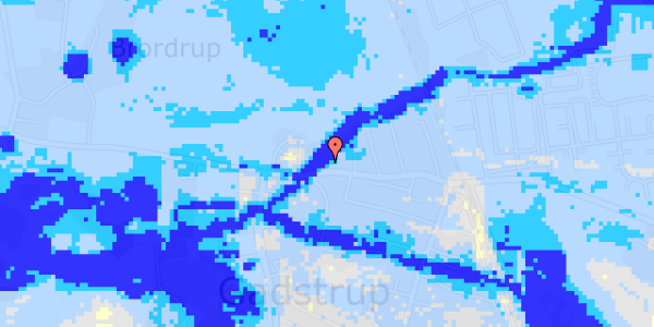 Ekstrem regn på Brordrupvej 22