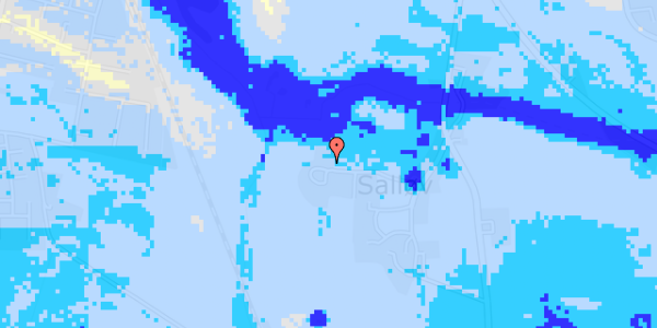 Ekstrem regn på Brøndvejen 2