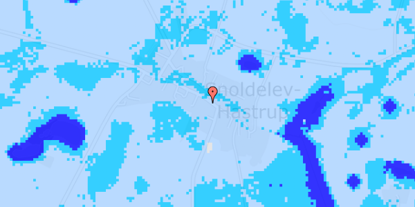 Ekstrem regn på Hastrup Bygade 12