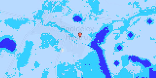 Ekstrem regn på Hastrup Bygade 22B